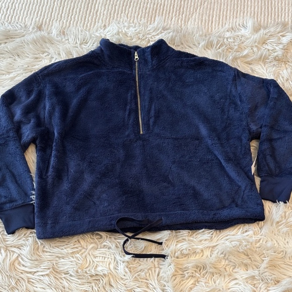 NWT Old Navy navy Blue Fleece Jacket